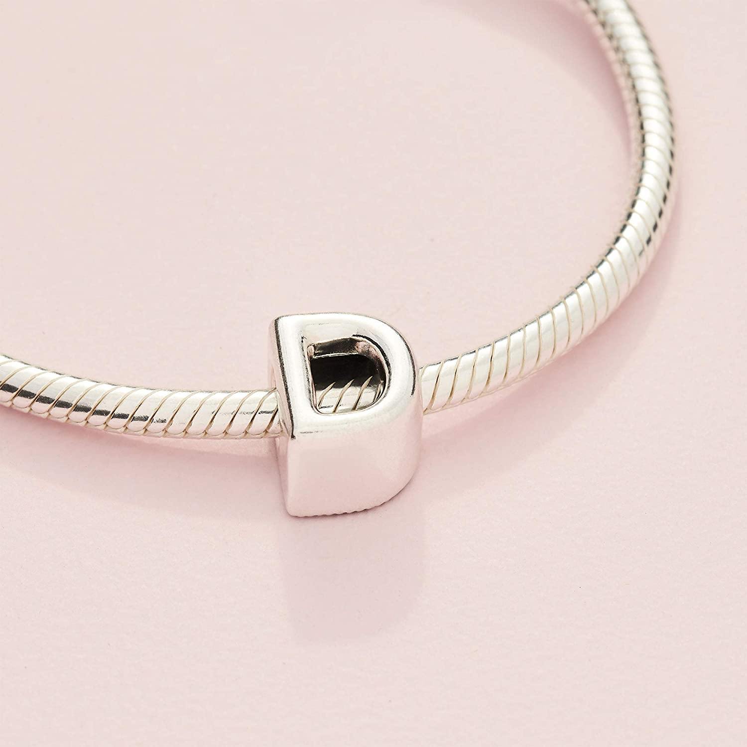 PANDORA Letter 925 Sterling Silver Charm - JOY2ESpree