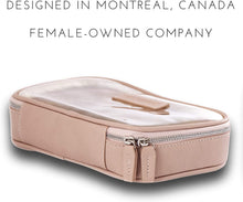 
                        
                          將圖片載入圖庫檢視器 Vegan Leather Clear Makeup Bag - Toiletry Bags for Traveling - Cosmetic Bag
                        
                      