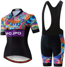 
                        
                          Muat gambar ke penampil Galeri, Women's Cycling Clothing Short Sleeve Bike Jersey Sets Bib Shorts Summer Cycling Sets Reflective
                        
                      