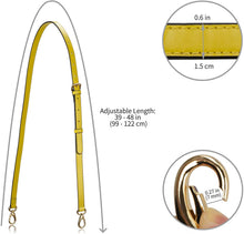 
                        
                          Muat gambar ke penampil Galeri, Allzedream Genuine Leather Purse Strap Replacement Crossbody Handbag Long Adjustable
                        
                      