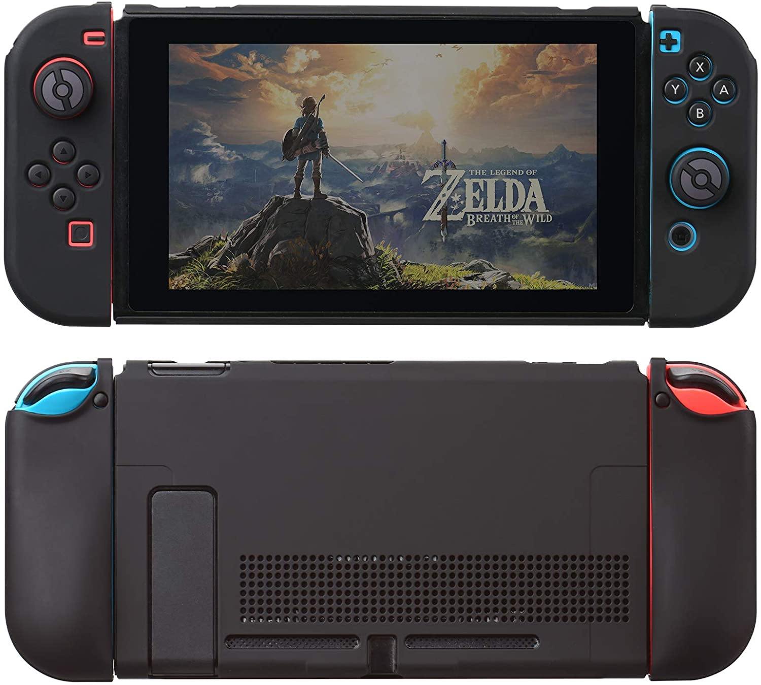 UYIYE Case for Switch - Protective Hard Case for Switch- Dockable TPU Shell Cover for Handheld Video Game Controller - Case Cover for Switch - JOY2ESpree