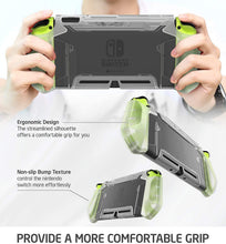 
                        
                          將圖片載入圖庫檢視器 Mumba Dockable Case Compatible for Nintendo Switch, [Blade Series] TPU Grip Protective Cover Case with Ergonomic Design and Comfort Grip (Clear) - JOY2ESpree
                        
                      