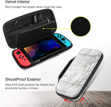 
                        
                          गैलरी व्यूवर में इमेज लोड करें, Fintie Carry Case for Nintendo Switch - [Shockproof] Hard Shell Protective Cover Travel Bag w/10 Game Card Slots - JOY2ESpree
                        
                      
