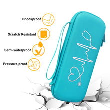 
                        
                          Load image into Gallery viewer, BOVKE Travel Case for 3M Littmann Classic III, Lightweight II S.E, Cardiology IV Diagnostic, MDF Acoustica Deluxe Stethoscopes
                        
                      
