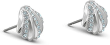 
                        
                          画像をギャラリービューアに読み込む, SWAROVSKI Women's Shell Jewelry Collection, Rhodium Finish, Aqua Blue Crystals - JOY2ESpree
                        
                      