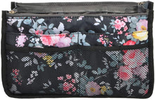 
                        
                          Load image into Gallery viewer, Vercord Purse Organizer Insert for Handbags Bag Organizers Inside Tote Pocketbook Women Nurse Nylon 13 Pockets Black Medium
                        
                      