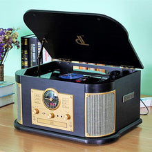 
                        
                          將圖片載入圖庫檢視器 Cassette Record Player,Phonographs DLITIME 3-Speed Vinyl Turntable Built-in Bluetooth 2x9W Speakers - JOY2ESpree
                        
                      
