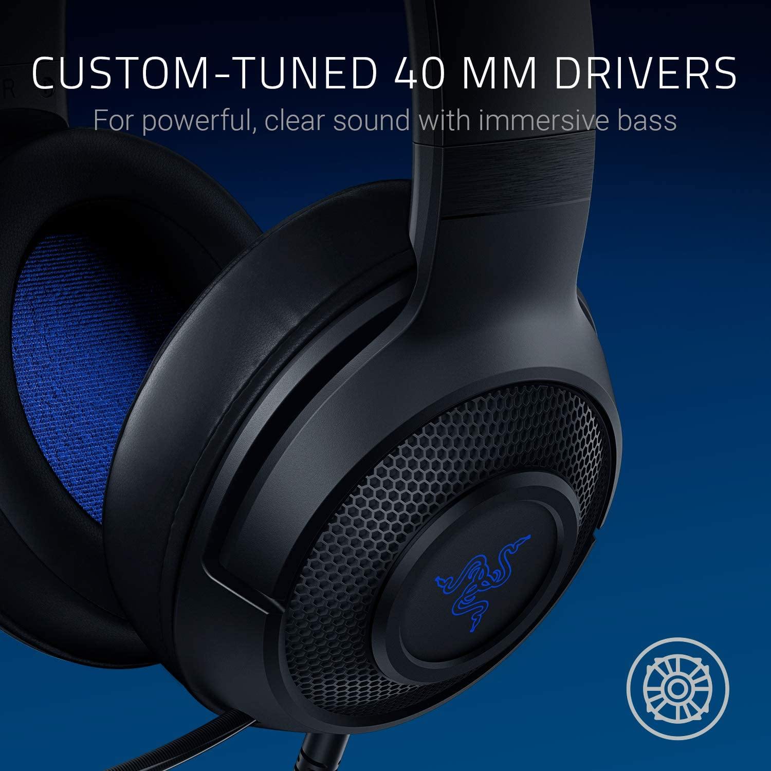 Razer Kraken X Ultralight Gaming Headset: 7.1 Surround Sound - JOY2ESpree