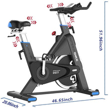 
                        
                          將圖片載入圖庫檢視器 pooboo Professional Commercial Exercise Bikes D577, Heavy-Duty Belt Drive Indoor Cycling Bike - JOY2ESpree
                        
                      