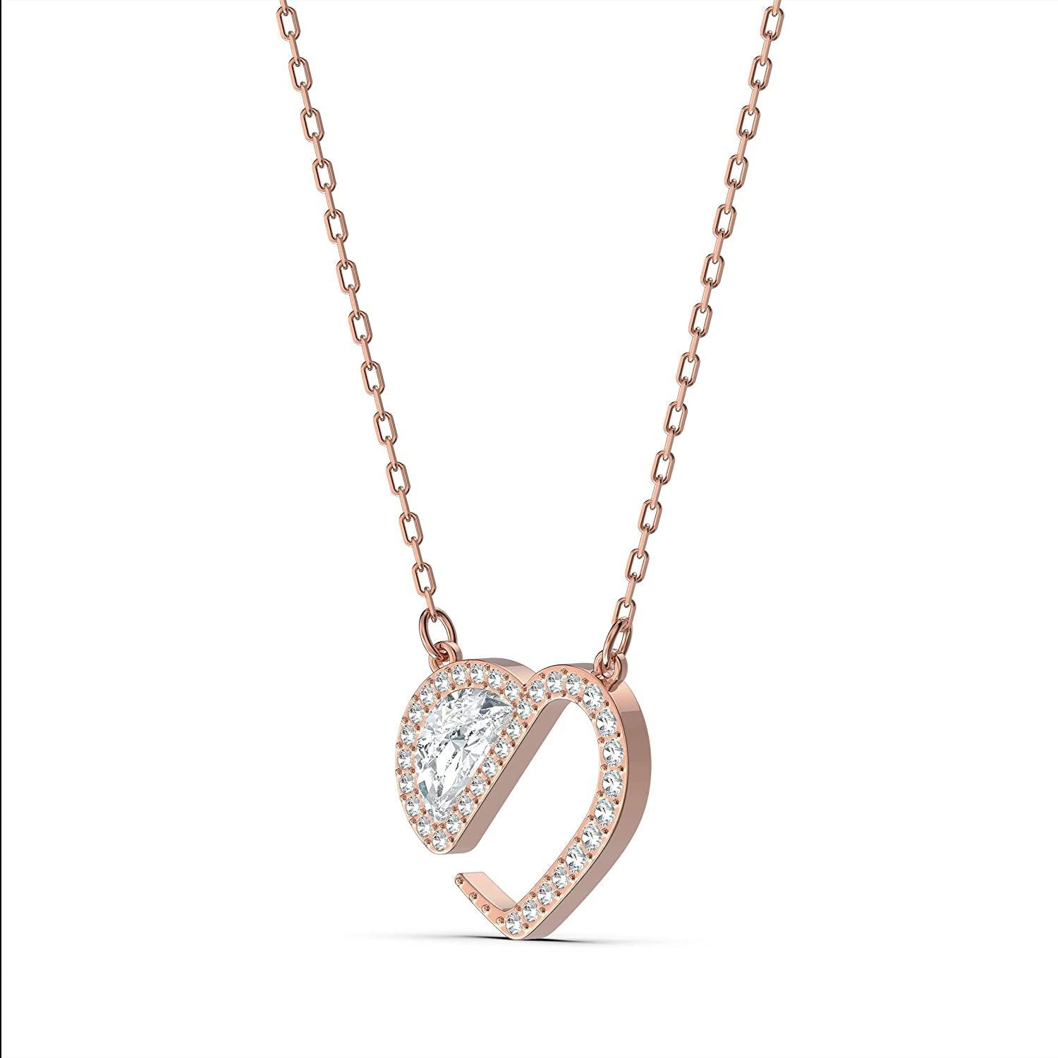 SWAROVSKI Women's Hear Heart Jewelry Collection, Clear Crystals (Amazon Exclusive) - JOY2ESpree