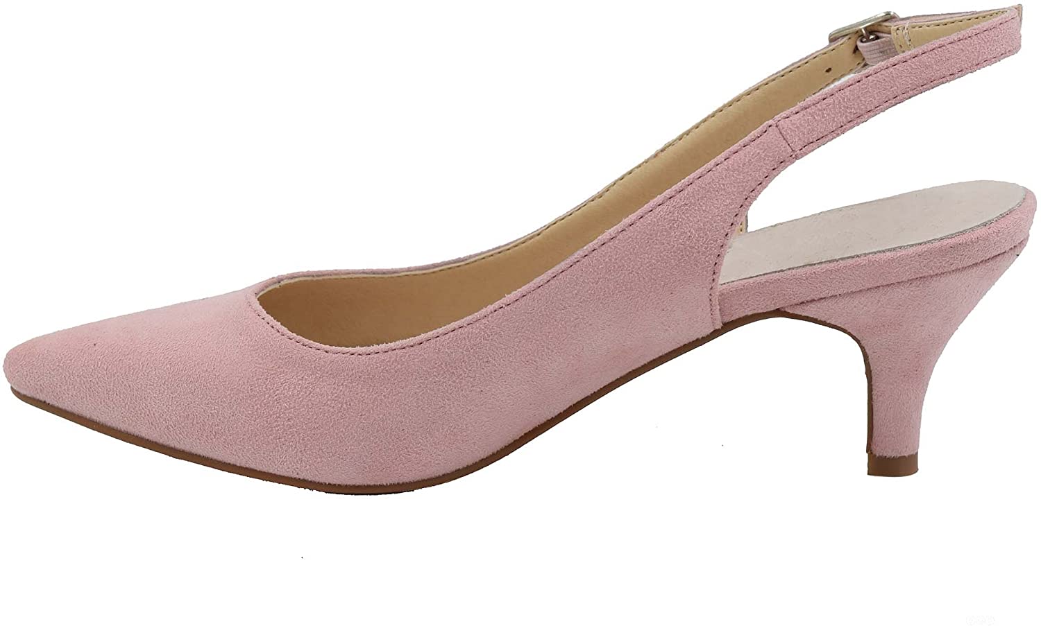 Greatonu Womens Slingback Dress Pump
