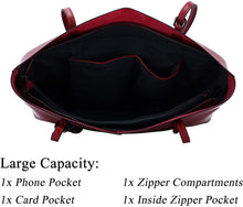 
                        
                          Cargar imagen en el visor de la galería, K.EYRE Women's Soft Faux Leather Tote Bag Purse Handbags Wallet Tote Shoulder Bag Purse Large Capacity
                        
                      
