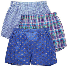 
                        
                          Cargar imagen en el visor de la galería, Polo Ralph Lauren Men's 3-Pack Classic Fit Packaged Woven Boxers
                        
                      