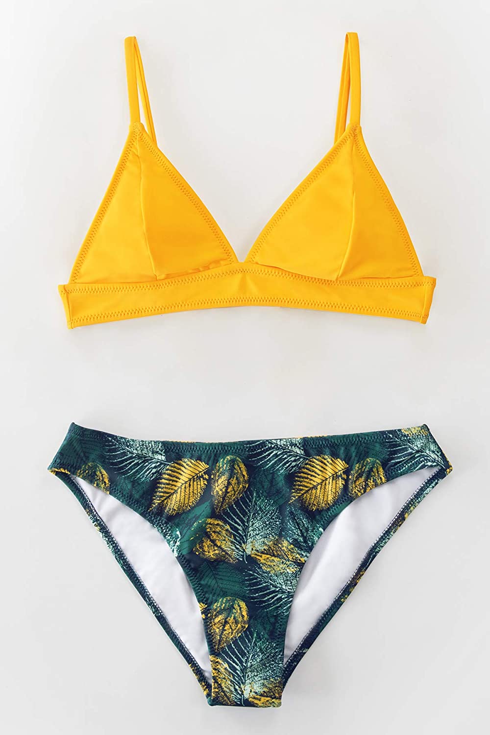 CUPSHE Women's Bikini Triangle Sexy Lace Up Two Piece Bathing Suit