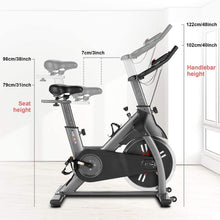
                        
                          Cargar imagen en el visor de la galería, HEKA Indoor Exercise Cycling Bike Stationary, 35lbs Flywheel Magnetic Resistance, LCD Monitor Workout Fitness Bike, Load Capacity 400lbs - JOY2ESpree
                        
                      