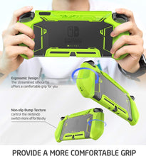 
                        
                          將圖片載入圖庫檢視器 Mumba Dockable Case Compatible for Nintendo Switch, [Blade Series] TPU Grip Protective Cover Case with Ergonomic Design and Comfort Grip (Clear) - JOY2ESpree
                        
                      