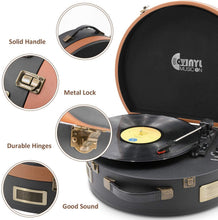 
                        
                          画像をギャラリービューアに読み込む, Bluetooth Record Player 3 Speed Craftmanship Turntable with Built-in Premium Speakers Support USB Playback/Recording (Black)… - JOY2ESpree
                        
                      
