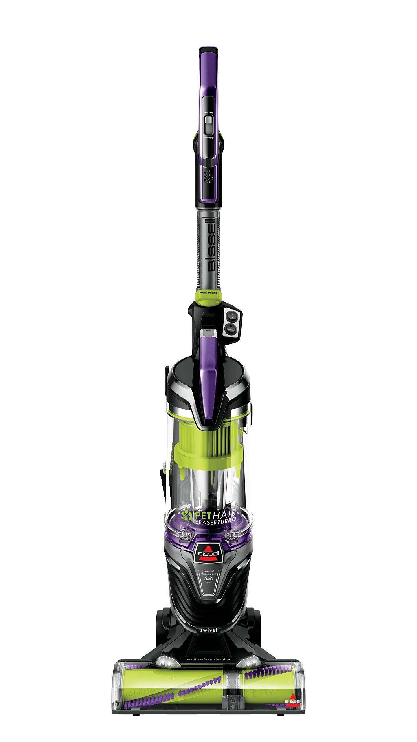BISSELL Pet Hair Eraser Turbo Plus Lightweight Upright Vacuum Cleaner, 24613 - JOY2ESpree