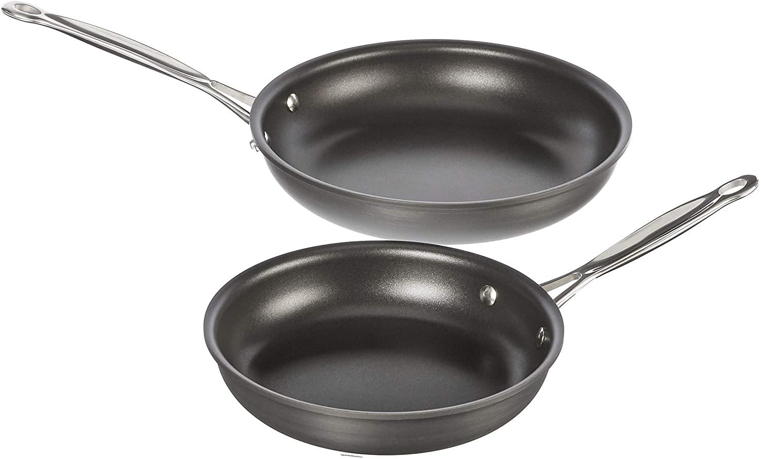 Cuisinart Chef's Classic Non-Stick Hard Anodized, 17 Piece Set, Black - JOY2ESpree