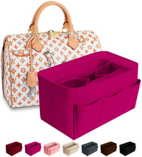 
                        
                          將圖片載入圖庫檢視器 Purse Organizer Insert Felt Bag Organizer Handbag Organizer Insert for Tote fits LV Speedy Neverfull Longchamp, Grey, Medium (Medium, Pink)
                        
                      