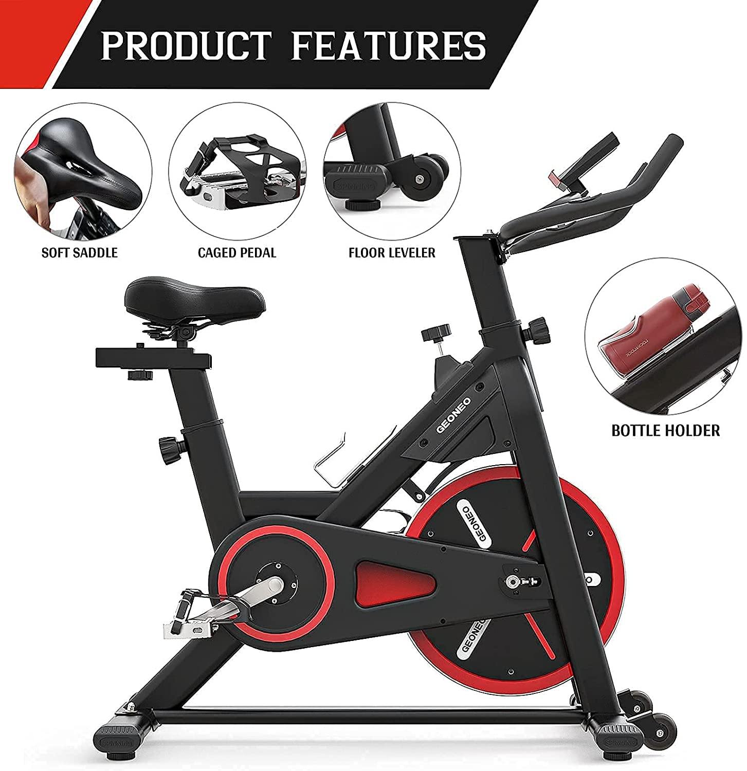 LABODI Exercise Bike, Stationary Indoor Cycling Bike, Cycle Bike for Home Cardio Gym - JOY2ESpree