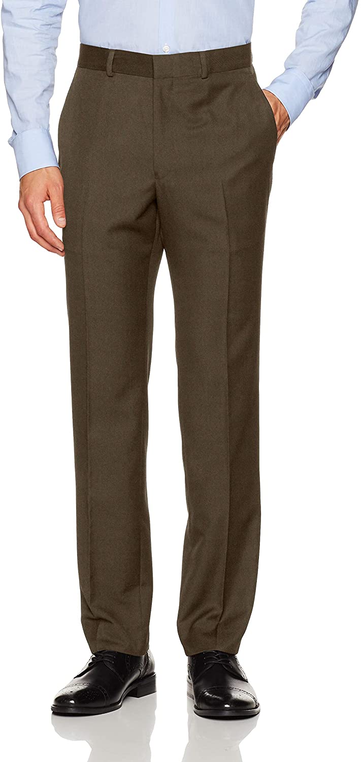 Unlisted by Kenneth Cole Men's 2 Button Slim Fit Suit with Hemmed Pant