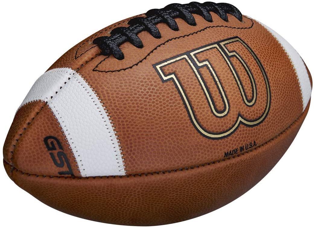 Wilson GST Leather Game Football - JOY2ESpree