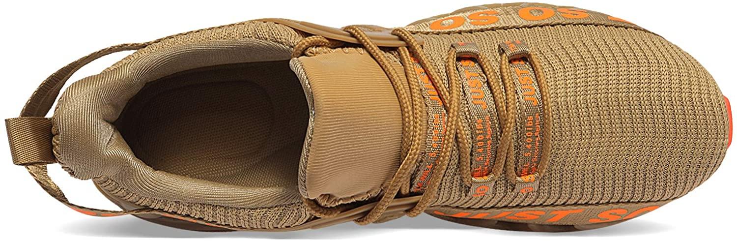 JSLEAP Mens Running Shoes Walking Non Slip Blade Type Sneakers