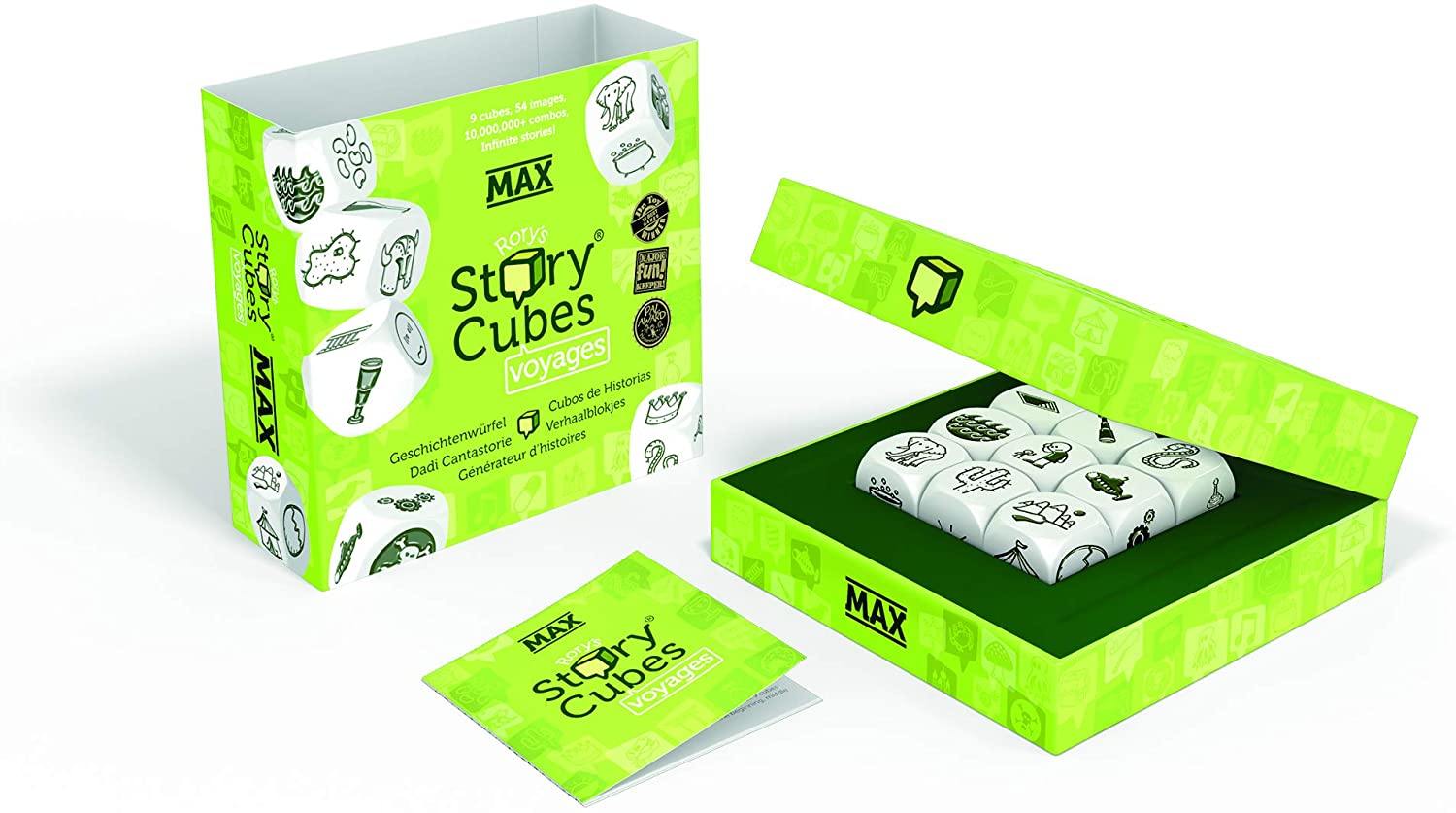 Asmodee The Creativity Hub Rory's Story Cubes Max Voyages - JOY2ESpree