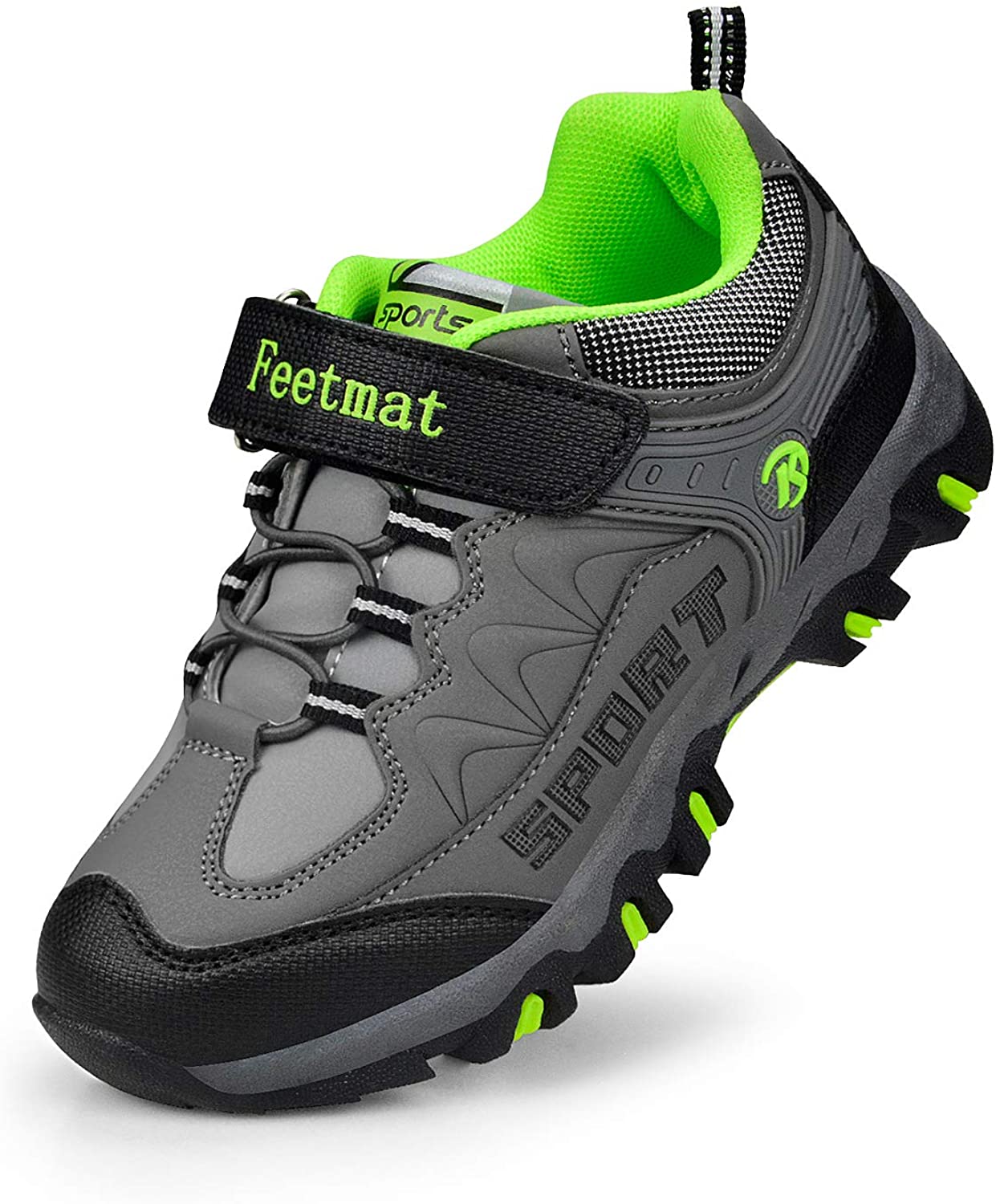 Biacolum Boys Girls Shoes Outdoor Hiking Waterproof Kids Sneaker