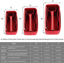 
                        
                          Cargar imagen en el visor de la galería, Purse Organizer, Felt Bag Organizer Purse Organizer Insert For LV Speedy, Neverfull, Graceful, Neverfull,Tote, Handbag,Shaper
                        
                      