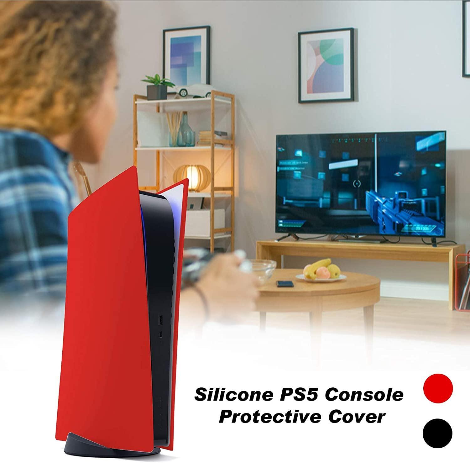 PS5 Console Silicone Skin Cover,Anti-Scratch Playstation 5 Console Protective Case - JOY2ESpree