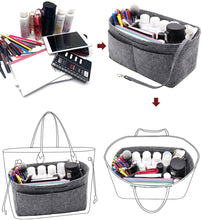 
                        
                          Cargar imagen en el visor de la galería, Felt Purse Organizer Insert Zipper Pocket with Two Removeable Bottle Holder
                        
                      