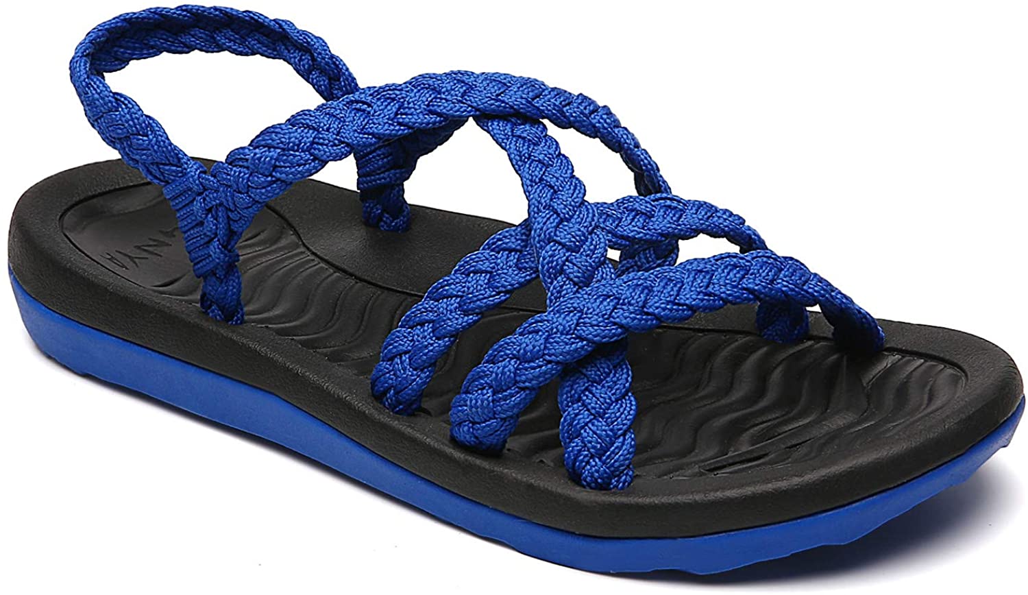 MEGNYA Women's Comfortable Walking Sandals with Arch Support Waterproof for Walking/Hiking/Travel/Wedding/Water Spot/Beach