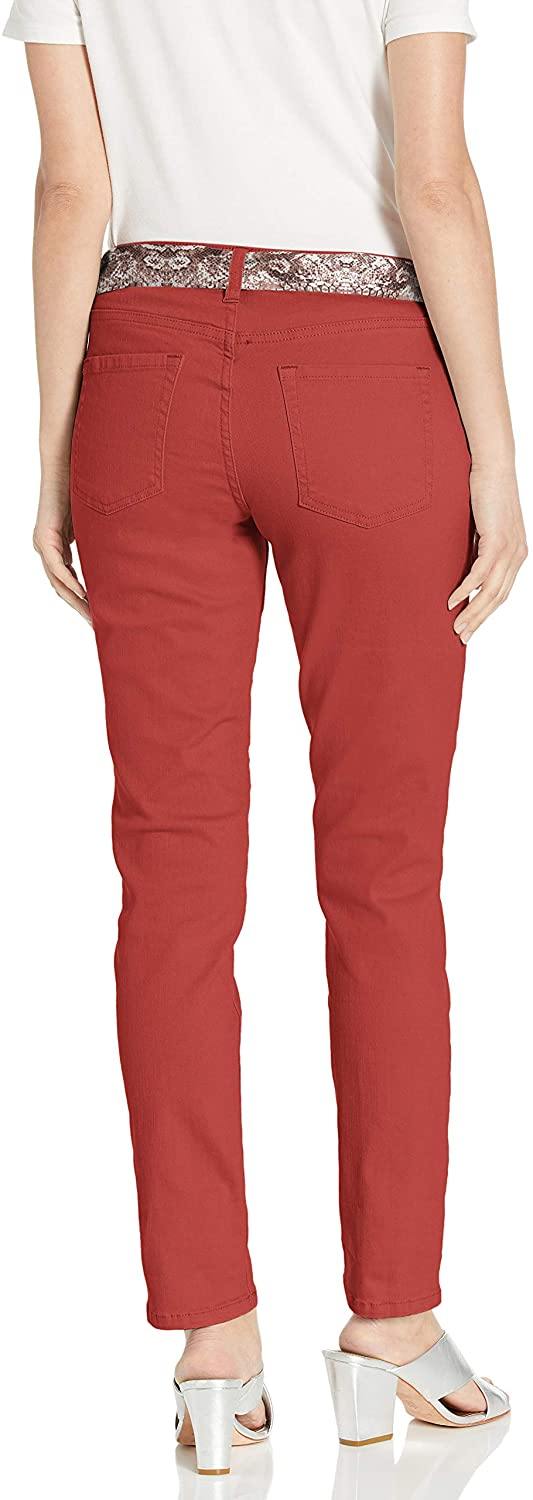 Jag Jeans Women's Carter Girlfriend Jean with Satin Belt