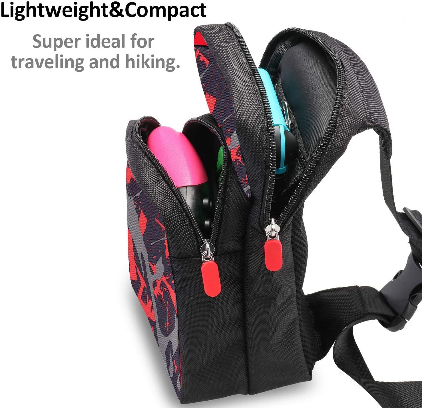 LYCEBELL Switch Travel Bag for Nintendo Switch Compatible with Nintendo Switch - JOY2ESpree