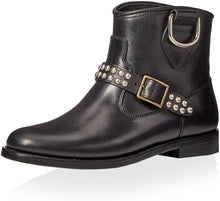 
                        
                          Load image into Gallery viewer, SAINT LAURENT Women's Motorcycle Studded Strap Boot
                        
                      