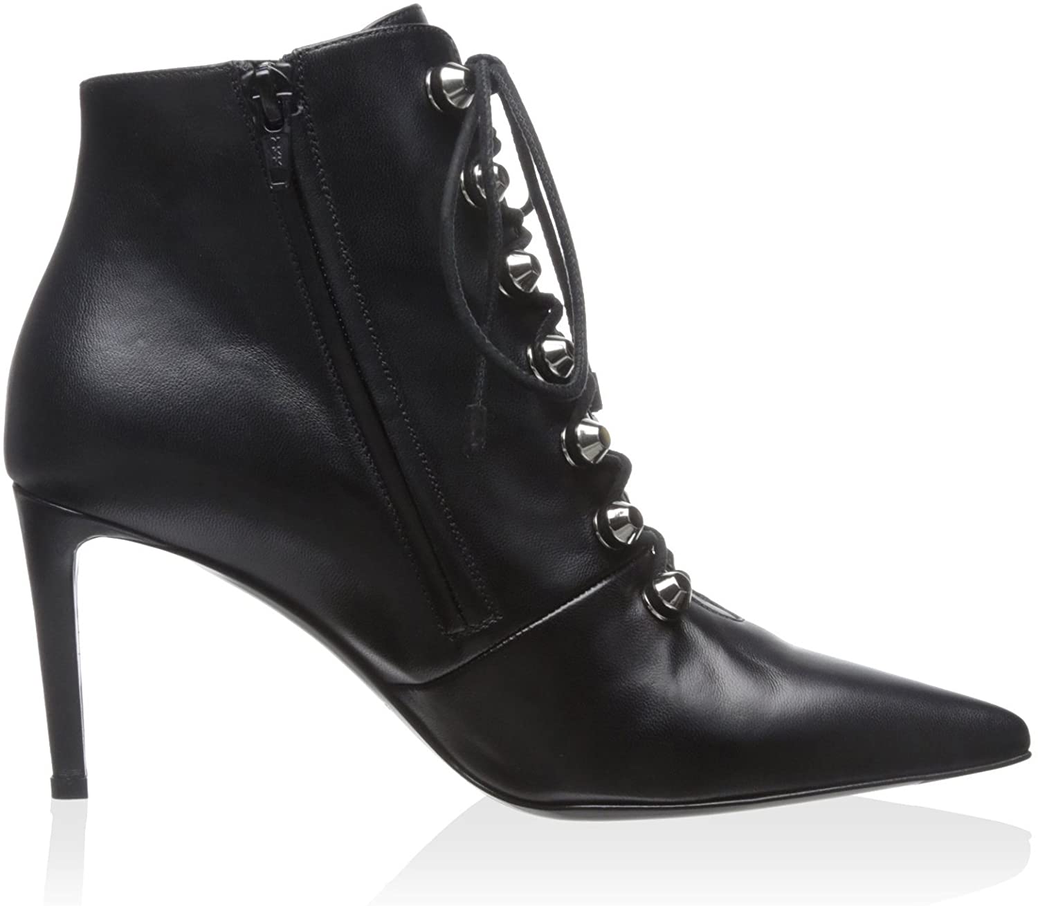 Balenciaga Women's Ankle Bootie with Silver Stud