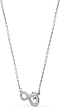 
                        
                          Load image into Gallery viewer, SWAROVSKI Women's Infinity Jewelry Collection, Rhodium Finish, Clear Crystals - JOY2ESpree
                        
                      