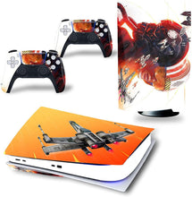 
                        
                          Load image into Gallery viewer, gotor Vinyl Sticker Pattern Decals Skin for PS5 Playstation 5 Console and 2 Controllers Skins (Playstation 5 Digital Edition, Type-E) - JOY2ESpree
                        
                      