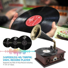 
                        
                          गैलरी व्यूवर में इमेज लोड करें, LP&amp;NO.1 Record Player, Classic Bluetooth Turntable with USB Recording - JOY2ESpree
                        
                      
