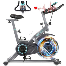 
                        
                          Cargar imagen en el visor de la galería, ANCHEER Exercise Bike Stationary, 49 Lbs Weight Capacity- Indoor Cycling Bike with Tablet Holder and LCD Monitor for Home Workout - JOY2ESpree
                        
                      
