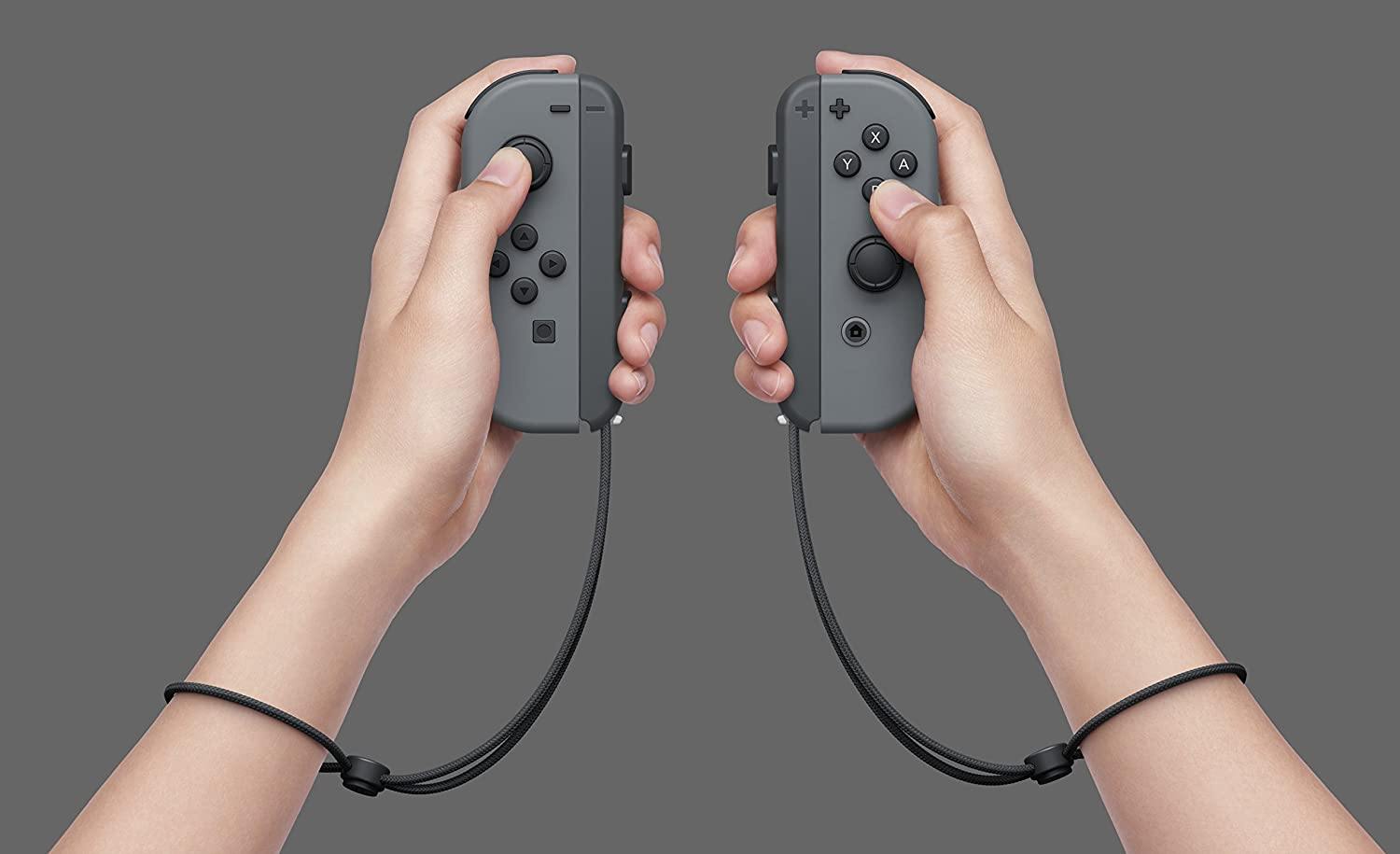 Nintendo Switch with Neon Blue and Neon Red Joy‑Con - HAC-001(-01) + SanDisk 128GB MicroSDXC UHS-I Card - JOY2ESpree