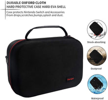 
                        
                          Load image into Gallery viewer, Large Carrying Storage Case for Nintendo Switch,Protective Travel Hard Shell Messenger Bag for Switch Console - JOY2ESpree
                        
                      