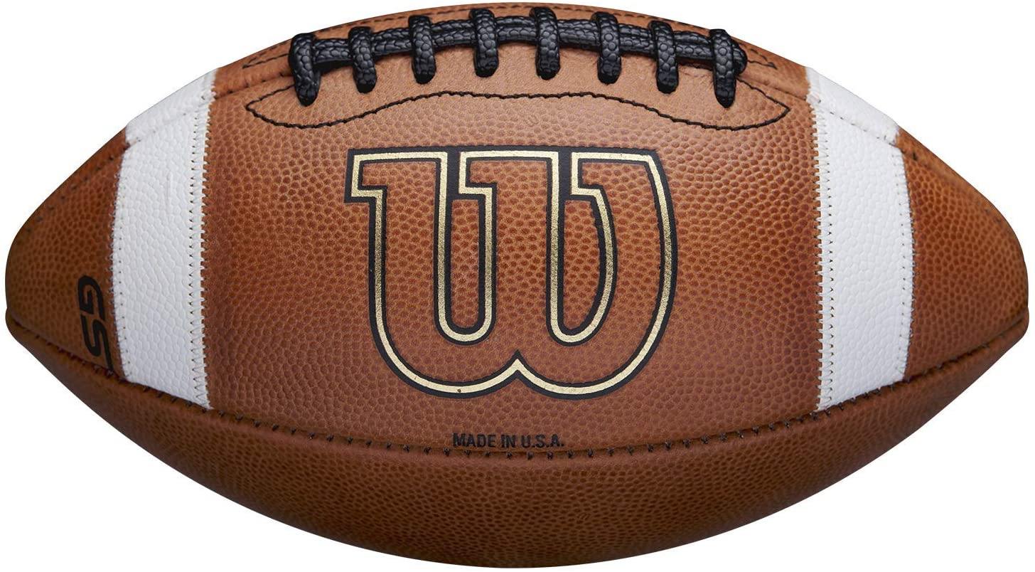 Wilson GST Leather Game Football - JOY2ESpree