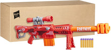 
                        
                          Cargar imagen en el visor de la galería, NERF Fortnite Heavy SR Blaster, Longest Fortnite Blaster Ever, Removable Scope, Bolt Action, 6 Official Mega Darts, 6-Dart Clip
                        
                      