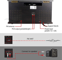 
                        
                          將圖片載入圖庫檢視器 Cassette Record Player,Phonographs DLITIME 3-Speed Vinyl Turntable Built-in Bluetooth 2x9W Speakers - JOY2ESpree
                        
                      