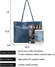
                        
                          Cargar imagen en el visor de la galería, K.EYRE Women's Soft Faux Leather Tote Bag Purse Handbags Wallet Tote Shoulder Bag Purse Large Capacity
                        
                      