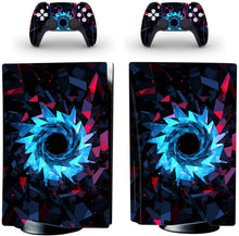 
                        
                          Load image into Gallery viewer, gotor Vinyl Sticker Pattern Decals Skin for PS5 Playstation 5 Console and 2 Controllers Skins (Playstation 5 Digital Edition, Type-E) - JOY2ESpree
                        
                      