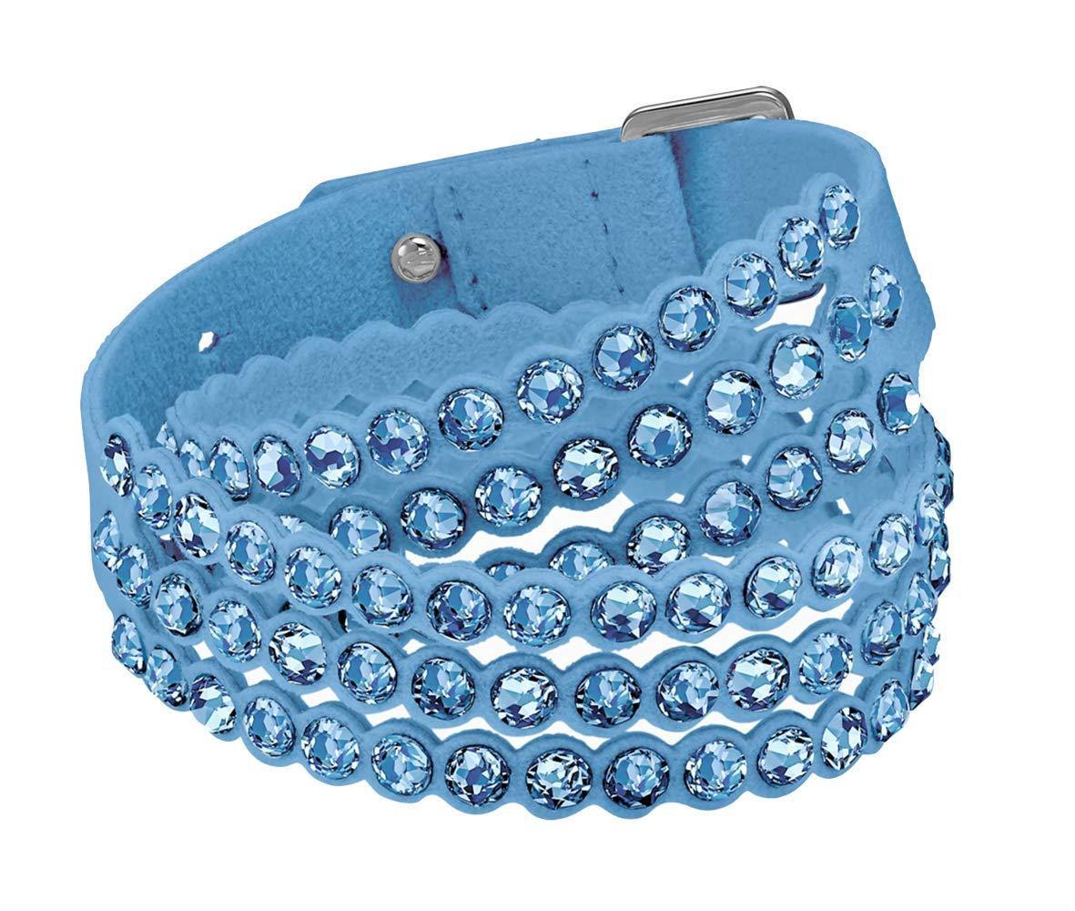 Swarovski POWER COLLECTION SLAKE Bracelet, Light Blue - 5523043 - JOY2ESpree